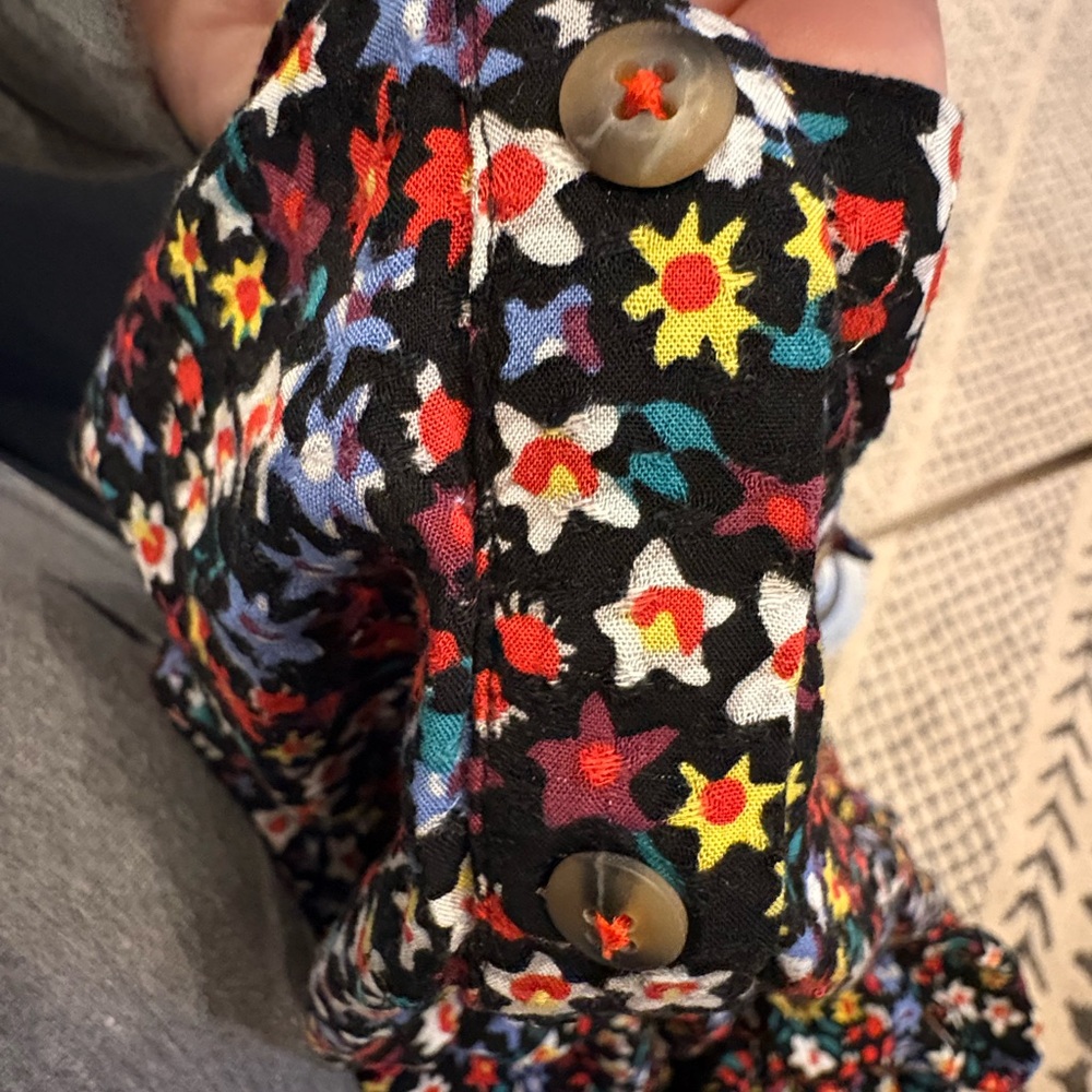 Anthropologie Maeve Starry Floral Top - Picture 4 of 4
